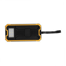 Tragbare Powerbank mit 20.000 mAh, Schnellladefunktion, Dual-USB, Polar Mobile Powerbank-Hülle, Gelb