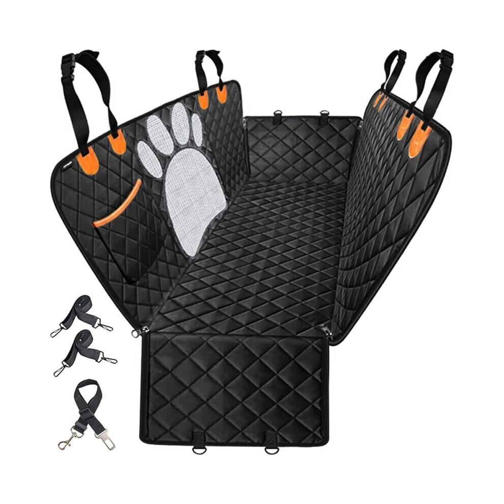 Housses de siège auto pour chien, protection de voiture pour chien avec poche de rangement, protection de siège