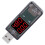 Notstromversorgung ("Power Bank") USB-Farb-LCD-Voltmeter Amperemeter Strommessgerät Multimeter Ladegerät USB-Tester 1