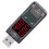 Notstromversorgung ("Power Bank") USB-Farb-LCD-Voltmeter Amperemeter Strommessgerät Multimeter Ladegerät USB-Tester 2