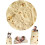Coperta Burrito da 100 cm, Coperta Taco, Coperta Rotonda per Divano, Coperta Morbida e Accogliente, per Bambini 2