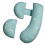 Cuscini, cuscino per la gravidanza a forma di U, Munchkin Blue Bear 1