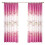 Cortinas de borboleta para quarto de bebê 2