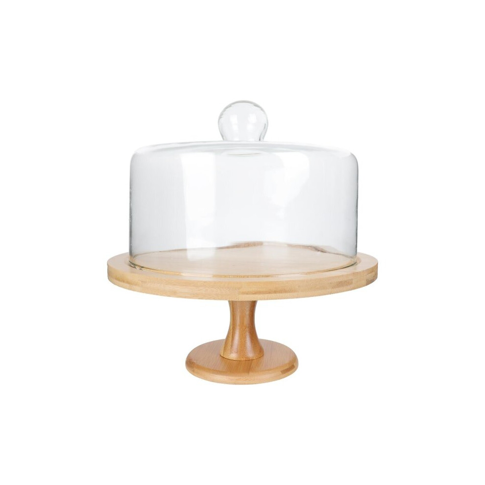 Support à gâteau rond Cloche à gâteau Présentoir à gâteau en verre Plat à gâteau Cloche Plateau à gâteau Couvercle