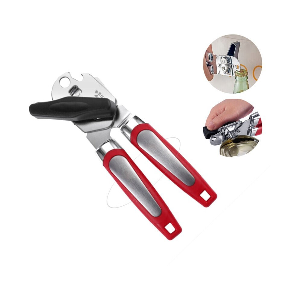 Accessoire de rangement de cuisine Ouvre-boîte manuel de cuisine - Ouvre-boîte manuel avec lame en acier inoxydable