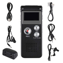 Diktiergerät Diktiergeräte, 8 GB digitales Sprachaufzeichnungsgerät, Mini-Audiorecorder für Vorlesungen und Besprechungen