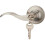 Entry Door Handle Hardware with Scale Lever Scale Handle and Cabinet Lock (805SN-L) 2