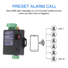 GA01P GSM Mini Smart Fernbedienung Power SMS Anruf Alarm Schutz