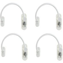 4 peças limitador de janela e porta contra crianças