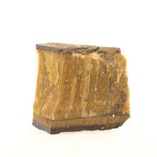 Steine und Mineralien. Auge des Tigers. 56,5 ct. Nordkap, Südafrika.