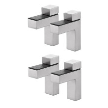 PC Massivmetall verstellbare Holz/Glas Regal Wandhalterung, Silber poliert