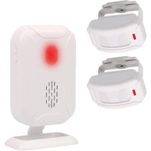 Bewegungsmelder-Alarm, drahtlose Türklingel für Eingang/Besucher