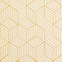 Gouden beige geometrische patronen Peel and stick hexagon behang
