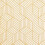 Papel de parede hexagonal com padrões geométricos bege dourado e removível 2