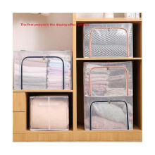 Stoff Kleidung Stahl Transparent Box Blätter Filz Kissen Schuh Rack Container Faltbare S