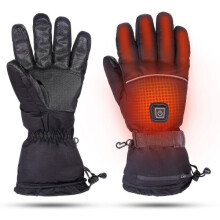 Beheizte Handschuhe Winterhandschuhe Für Männer Frauen 3 Heizstufen Elektrisch Wiederaufladbar Touchscreen Wasserdicht