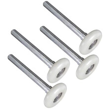 Robuste Garagentorrollen aus Nylon, 4,5–12,1 cm Achse (4er-Pack (120 mm Garagentorrolle, 4er-Pack))