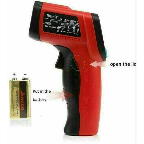 Infrarot-Thermometer, Laser-Thermometer, 【Industriethermometer】