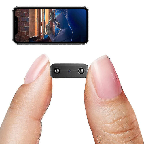 Infrarot-Actionkamera mit Nachtsicht, 4K HD Mini-WLAN-Überwachungskamera mit kabelloser versteckter Überwachungskamera