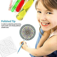 Dotting Tool Kits 25-delige Mandalaset voor het schilderen van stenen en tekenen