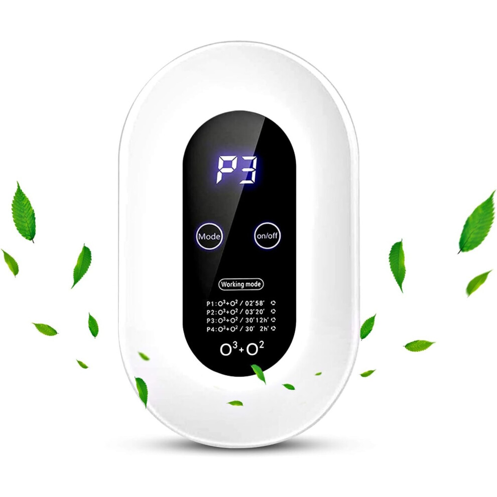 Mini Ozone Air Purifier, Silent Air Purifier, Bedroom Air Purifier