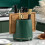 Kitchen Storage Multi-function Rotating Rack Chopsticks Knives Cutting Board Drain Storage Rack (Dark Green) 1