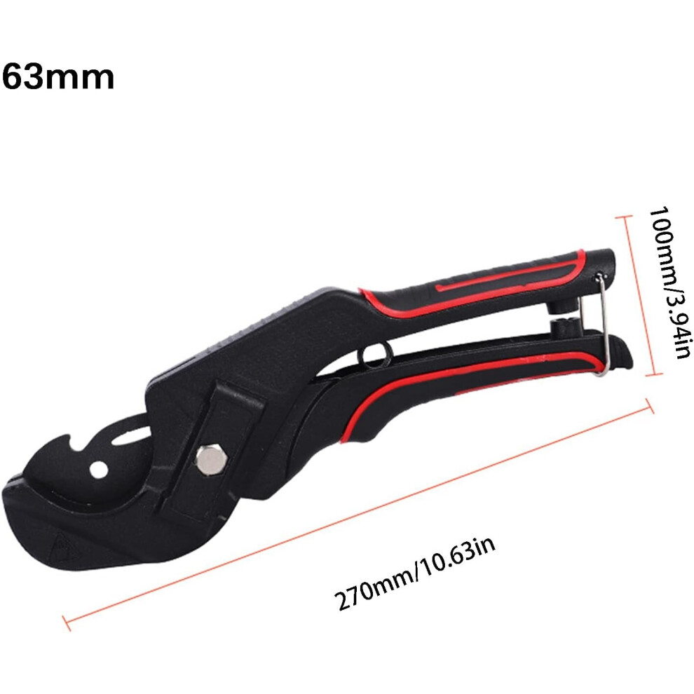 Pince coupante pour tuyaux en PVC de 63 mm, pour la réparation de tuyaux en PVC