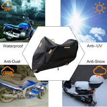 Motorradabdeckung 300D Plane Motorrad Schutzhülle