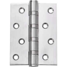 4 inch matglas deurscharnieren, 4 inch  3 inch roestvrijstalen deurscharnieren, 3 stuks (4 inch geborsteld zilver