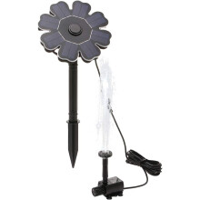 Solar-Springbrunnenpumpen-Set, schwimmende runde 1,6-W-Solarwasserpumpe