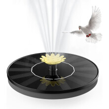 1W Solar-Vogelbadbrunnen Schwimmende Solarbrunnenpumpe