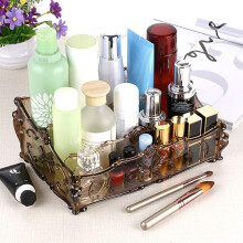 3 Slot Schreibtisch Make-Up Organizer Kosmetische lagerung regal Schmetterling