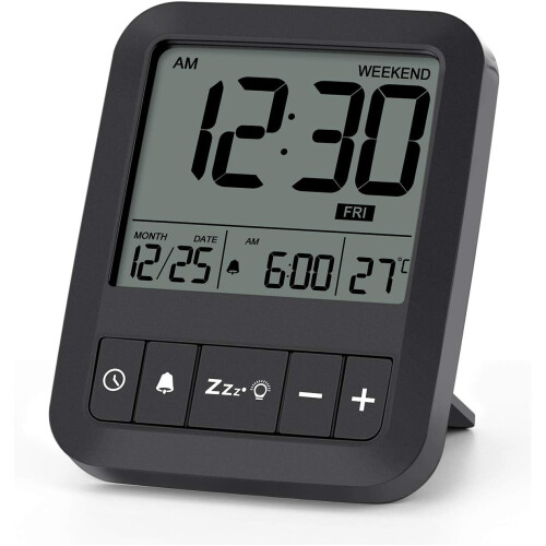 Mini Digitalwecker Digitaluhr Reisewecker