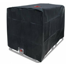 Tankafdekking, 1000 liter IBC tankafdekking, stof, UV en regen