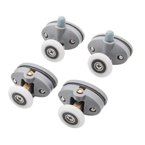 Binari per porte doccia, 4 pezzi.