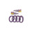 Set haaraccessoires, paars 2