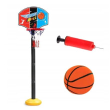 Detský basketbalový stojan s loptou, 115 cm