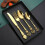 Yogasuper Gold Besteckset, 4-tlg. 1