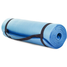 Yogamatte, 180x60, blau