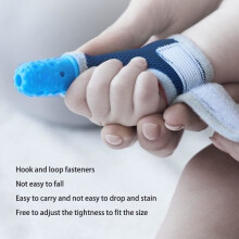Baby Stop Sucking Daumenlutschen Fingerschutz, Lebensmittel Silikon Lutschhandschuhe
