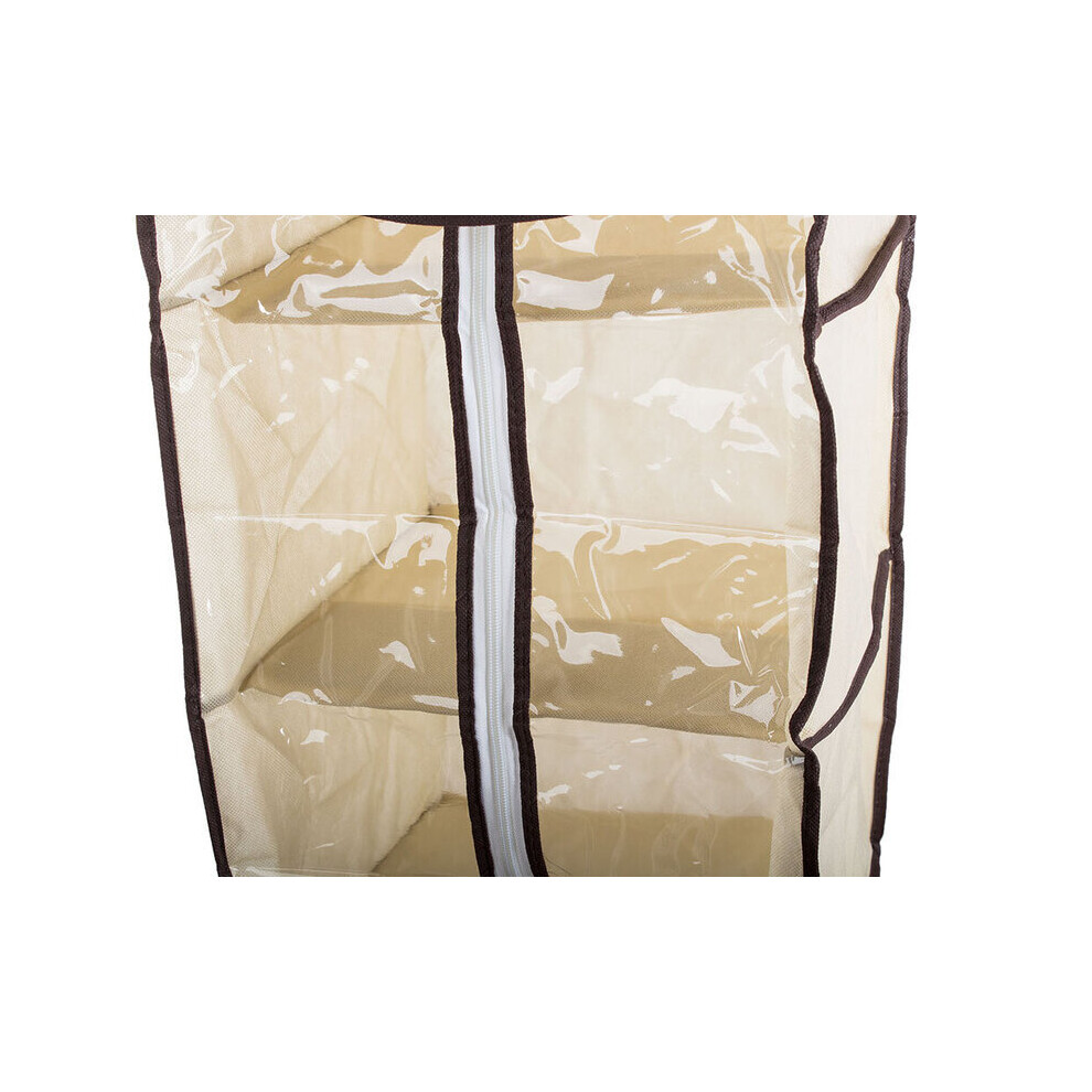 Boîte de rangement suspendue en tissu avec 5 compartiments, 100 cm