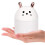 Humidifier, Rabbit - 25 cl - White 1
