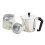Kaffeetasse, 9 Tassen, 450 ml, Aluminium. 2