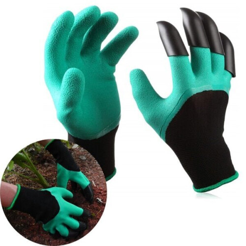 Gartenhandschuhe mit Krallen, Universal