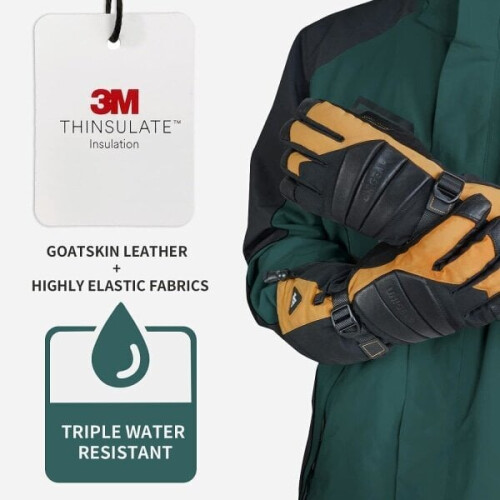 Guantes calefactables recargables, baterías calefactables Ski Glo