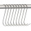 Hakenset zum Räuchern von Fleisch Rivex, 15x4,5x0,3 cm, silber 2