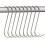 Hakenset zum Räuchern von Fleisch Rivex, 15x4,5x0,3 cm, silber 1