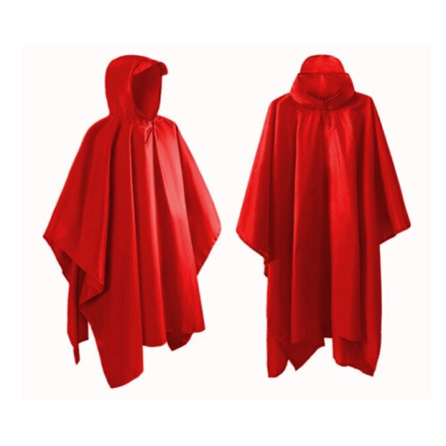 Regenmantel mit Kapuze, verschiedene Farben