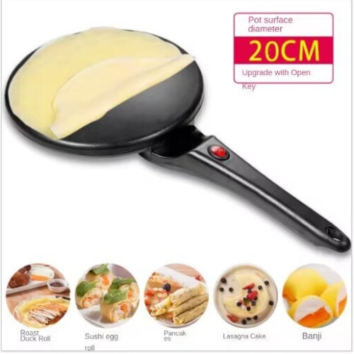 Elektrische pannenkoekenpan, 20 cm