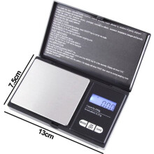 Presná vrecková váha 200 g x 0,01 g Digitálna gramová váha Malá vanilková váha Mini potravinová váha
